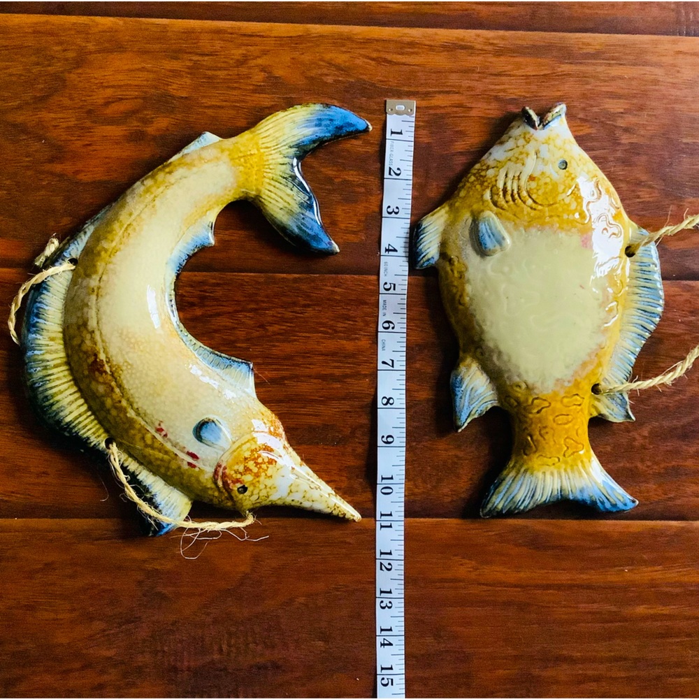 Ceramic FISH wall decor 🐠🐟 - Picture 5 of 6